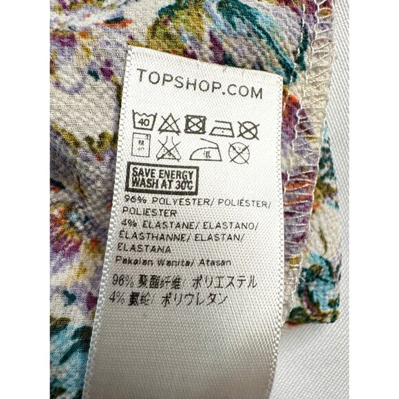 Boho Floral Off--the- Shoulder Blouse – Size 4 (US) - Picture 9 of 9